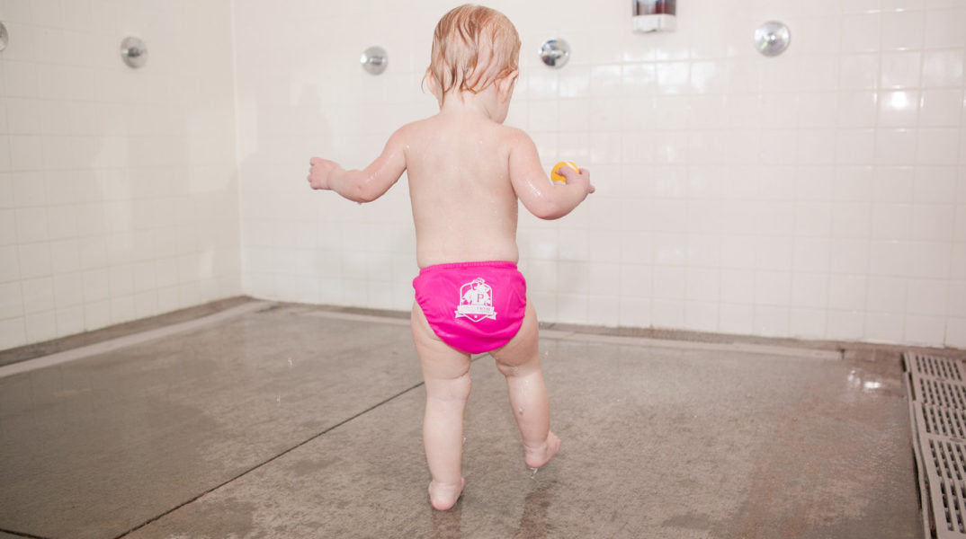 On deck showers, perfect for kids. Bonus, kids often learn to love showers after trying the ones at PRO!